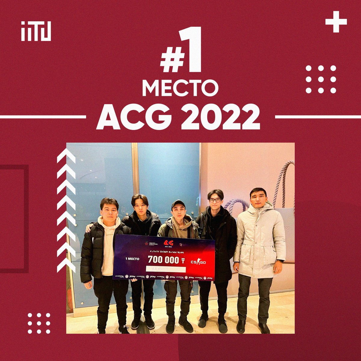 1st place at ACG 2022!!!