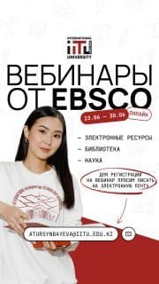EBSCO invites to a series of webinars taking place in June 2025