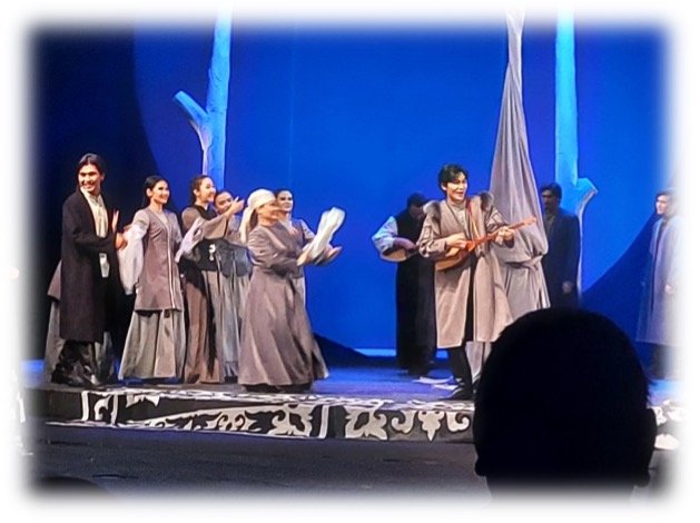 Teachers of the Kazakh language section together with 1st year students visited the G. Musrepov Youth Theater