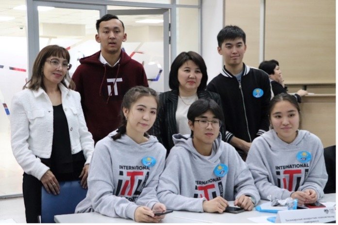 On 23.11.2022, a creative contest "Magzhan's World" was held at AlmaU.