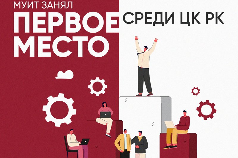 МУИТ занял 1 место среди ЦК РК!