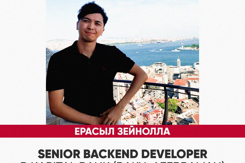 The second lecture in the framework of "Digital Nomads" - with Senior Backend Developer at Kapital Bank, Baku, Azerbaijan.