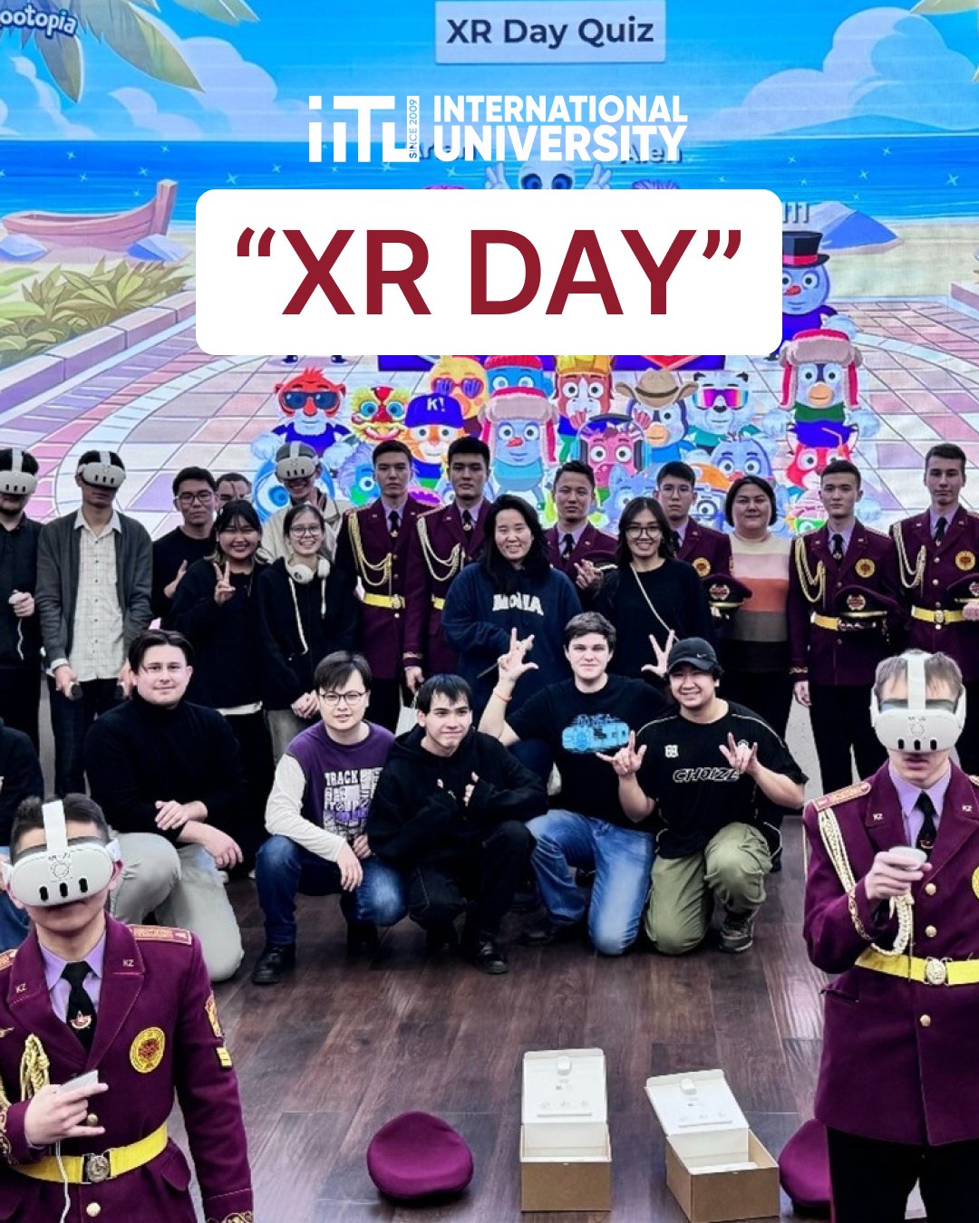 The exciting "XR Day" event took place at IITU!