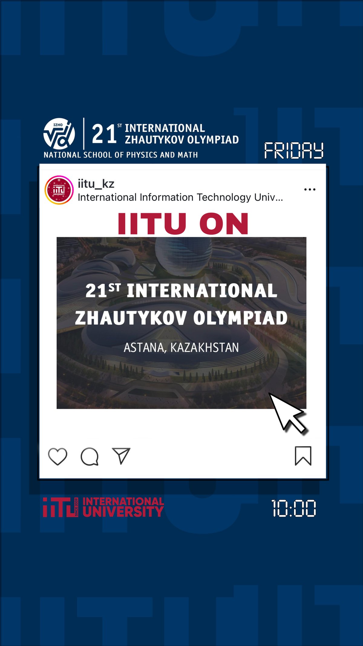 IITU's Participation in the "FIZMAT Education Fair - 2025"
