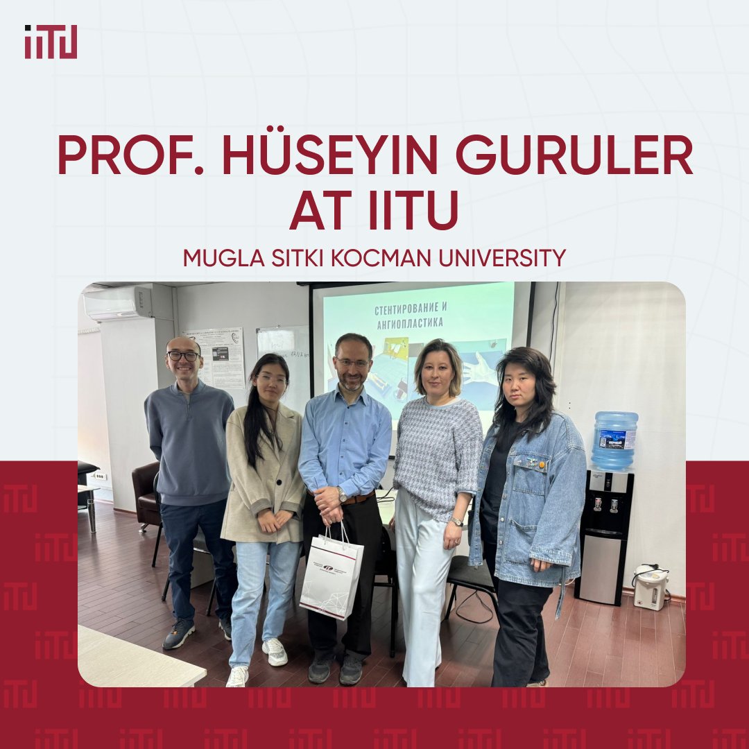 Prof. Hüseyin Guruler at IITU