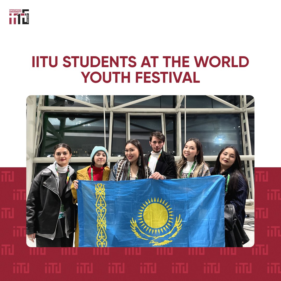 IITU students at the World Youth Festival