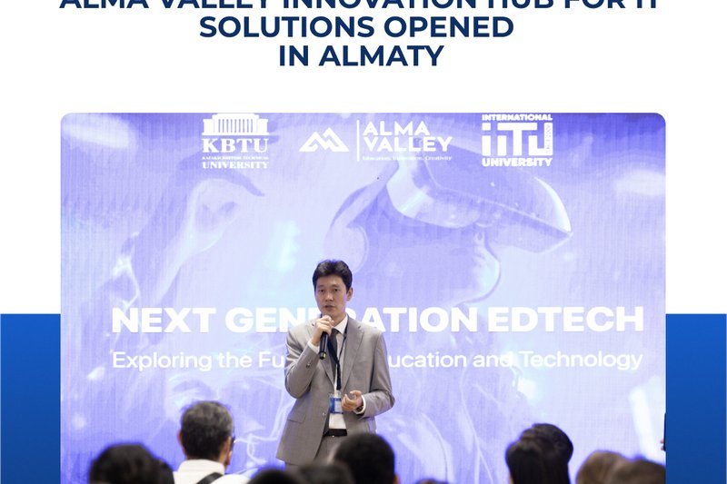Alma Valley innovation hub for IT solutions opened in Almaty
