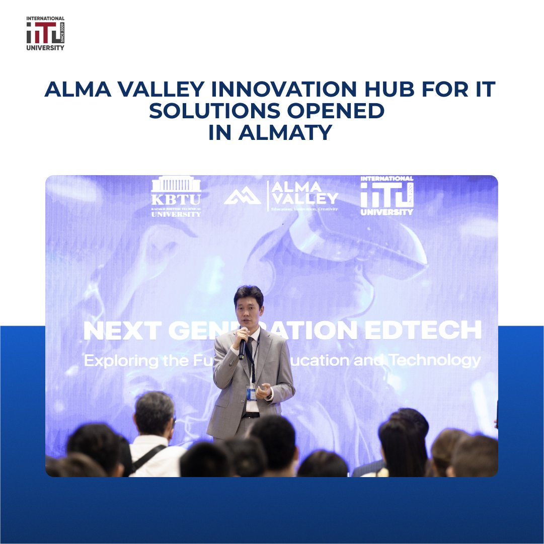 Alma Valley innovation hub for IT solutions opened in Almaty