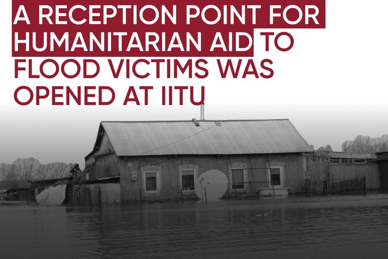A collection point for flood victims has been opened