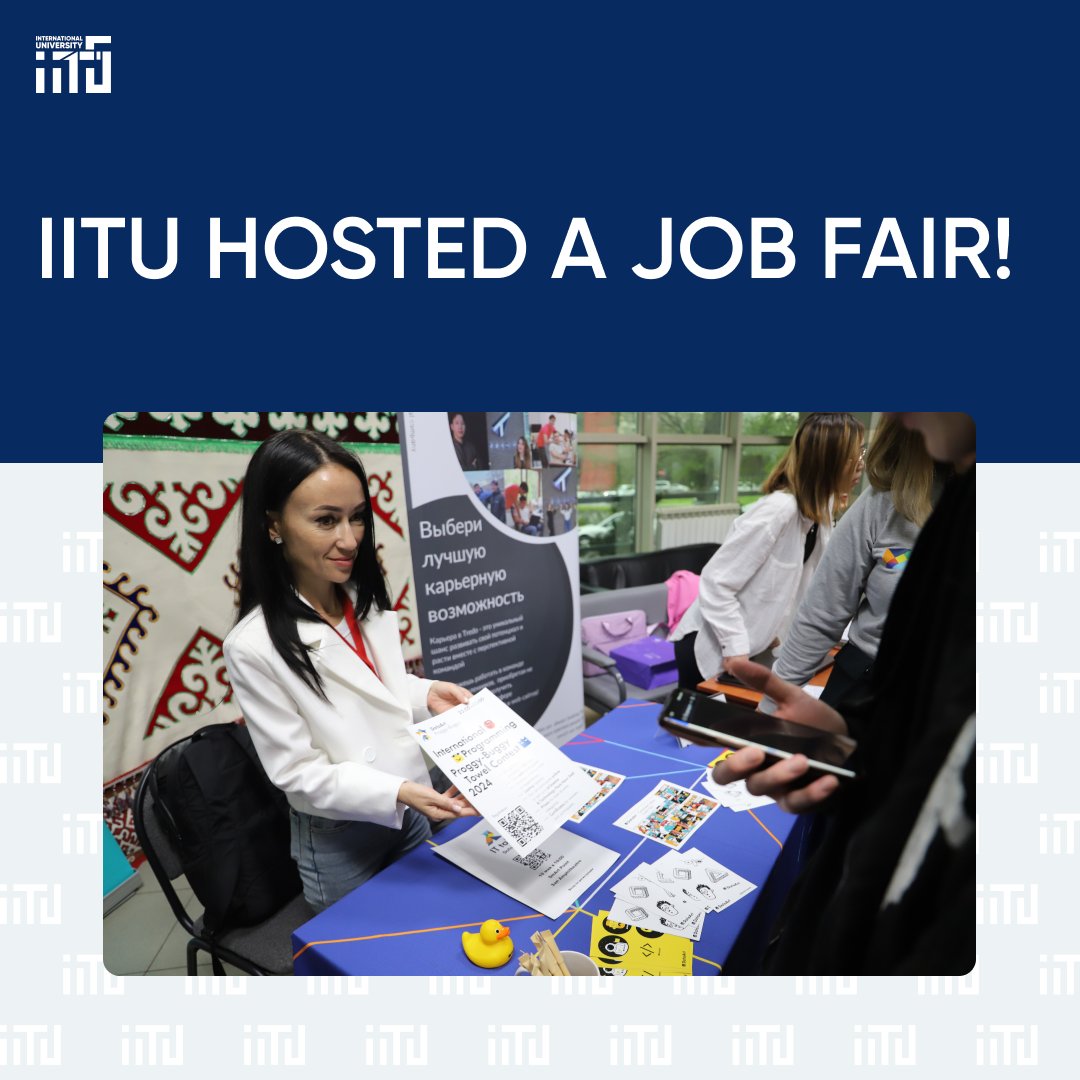 IITU hosted a Job Fair!