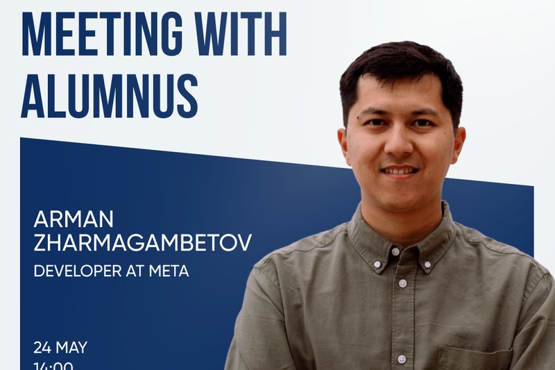 Meeting with alumnus - Arman Zharmagambetov