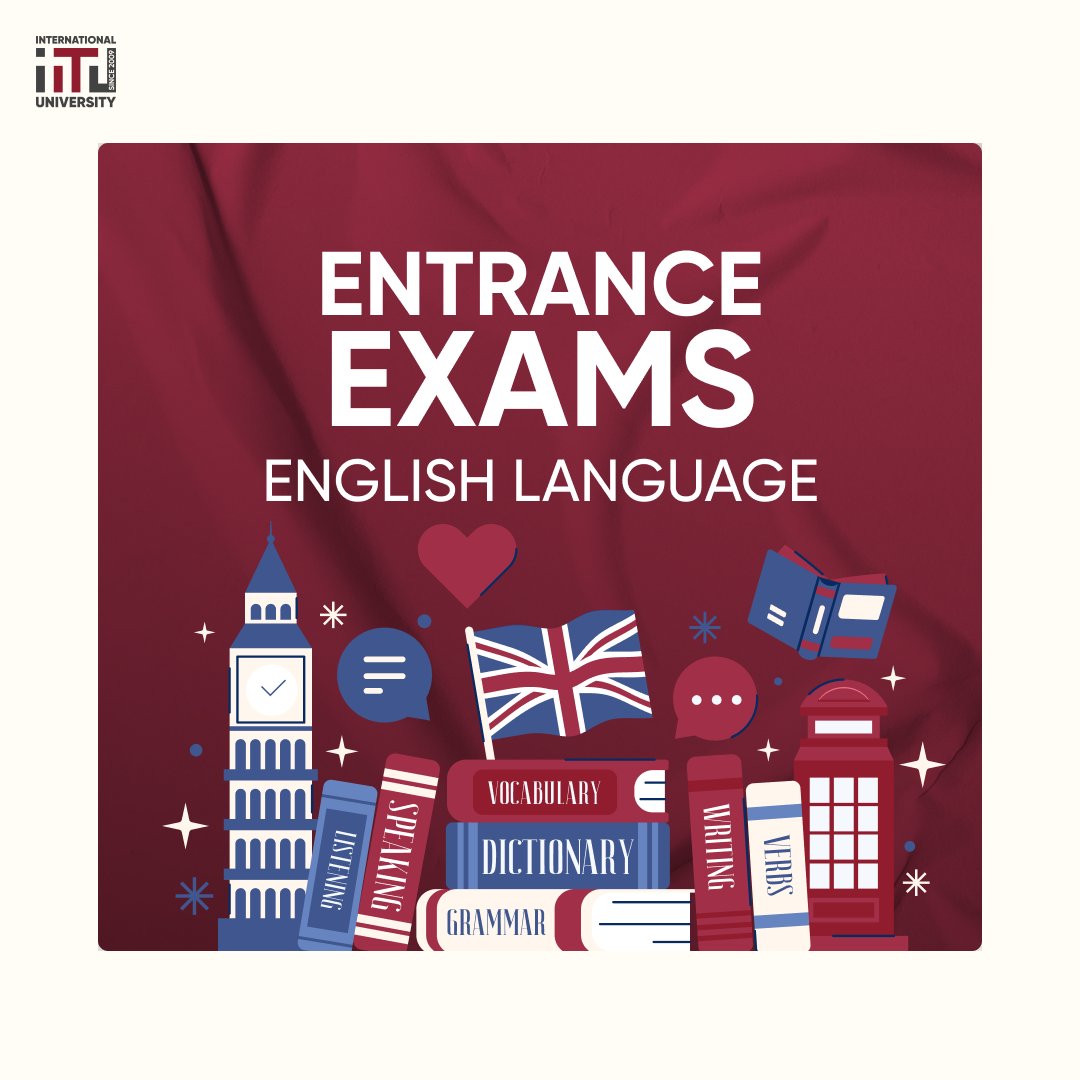English language entrance exams!