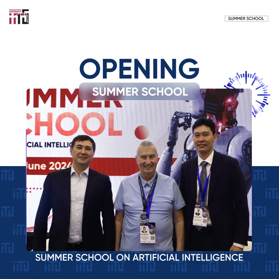 Opening of the summer school on artificial intelligence