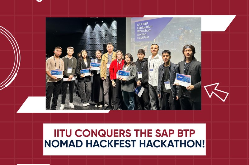IITU conquers the SAP BTP Nomad HackFest hackathon!