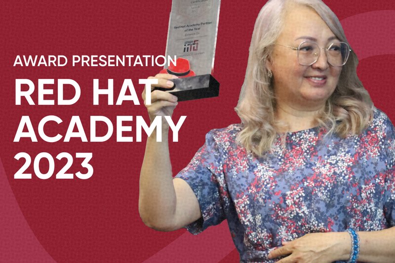 Red Hat Academy 2023 award presentation!