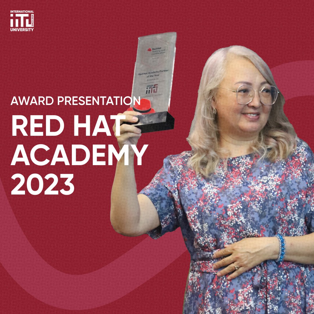 Red Hat Academy 2023 award presentation!