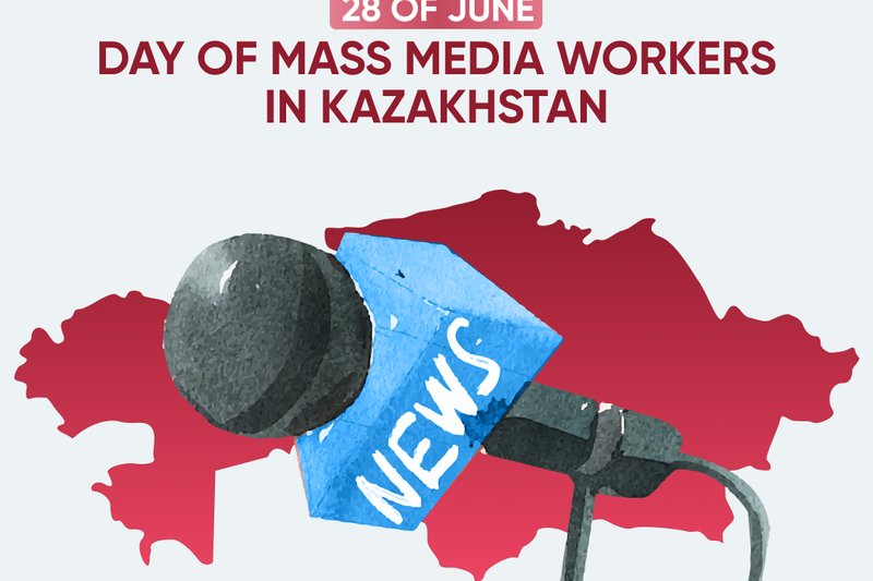 Day of Mass Media Workers in Kazakhstan