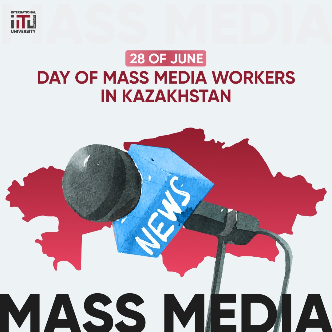 Day of Mass Media Workers in Kazakhstan