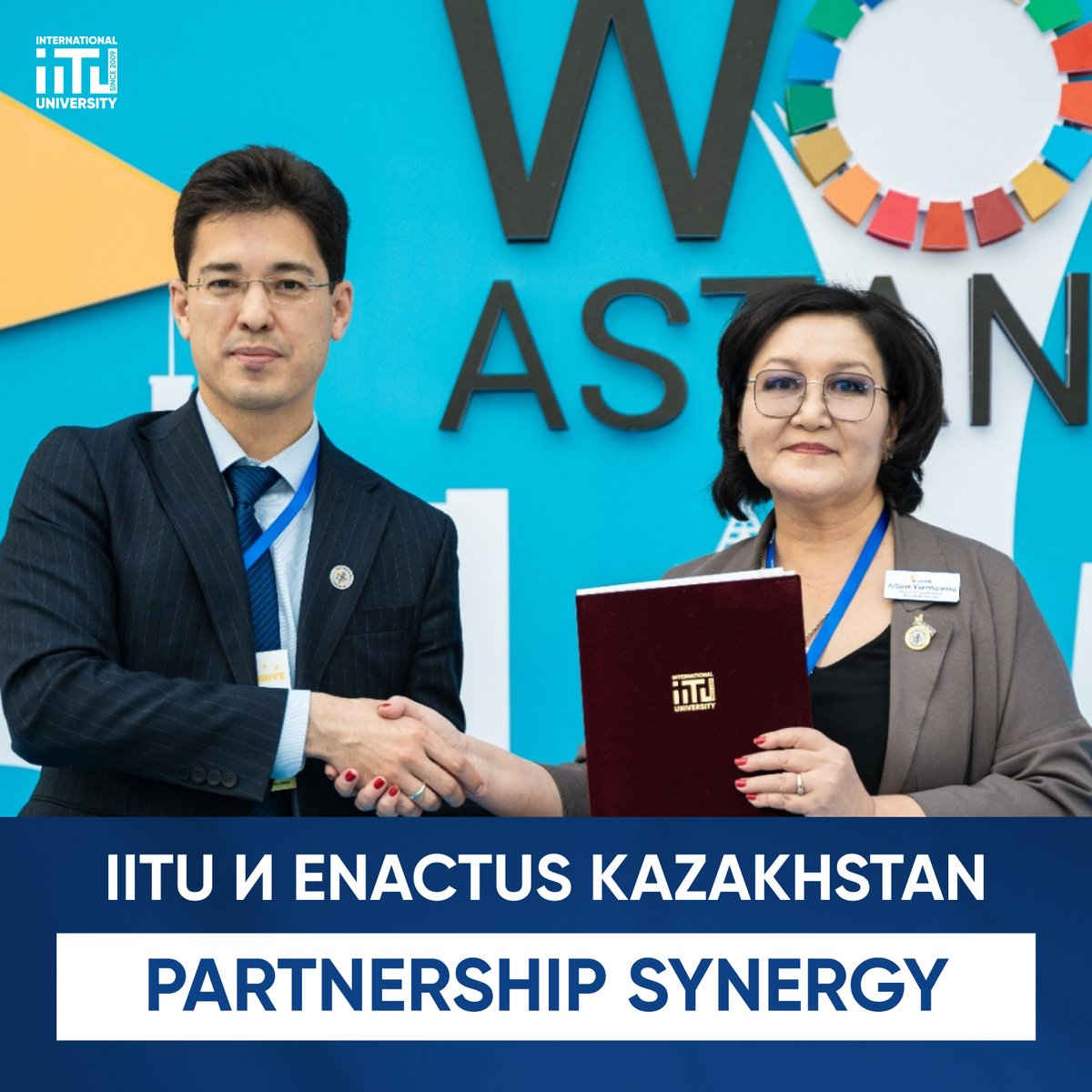 PARTNERSHIP SYNERGY: IITU and Enactus Kazakhstan