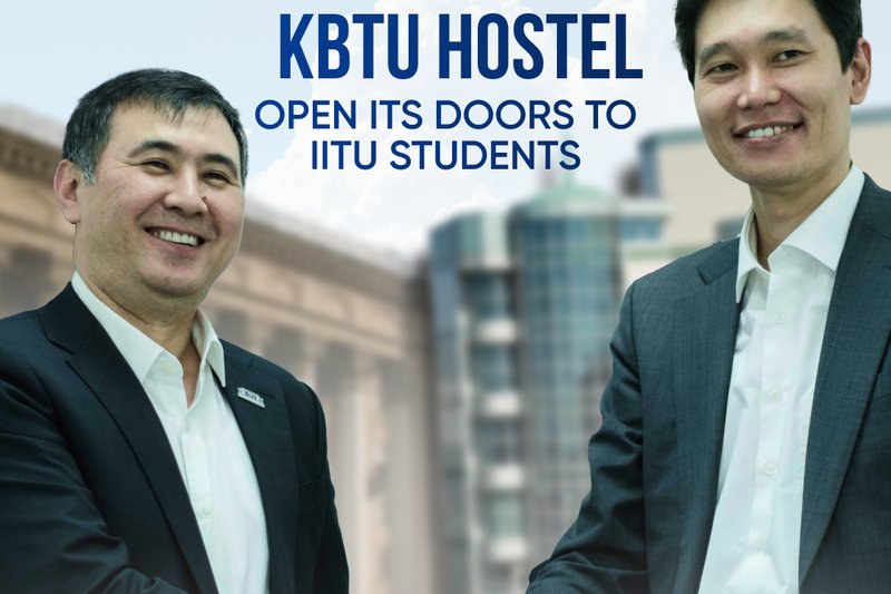 KBTU hostel opens its doors to IITU students