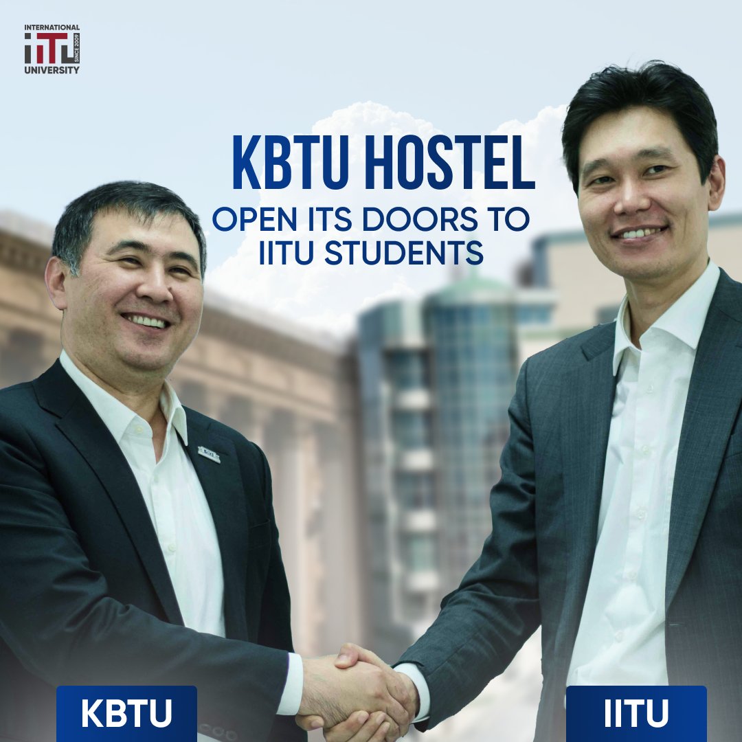 KBTU hostel opens its doors to IITU students