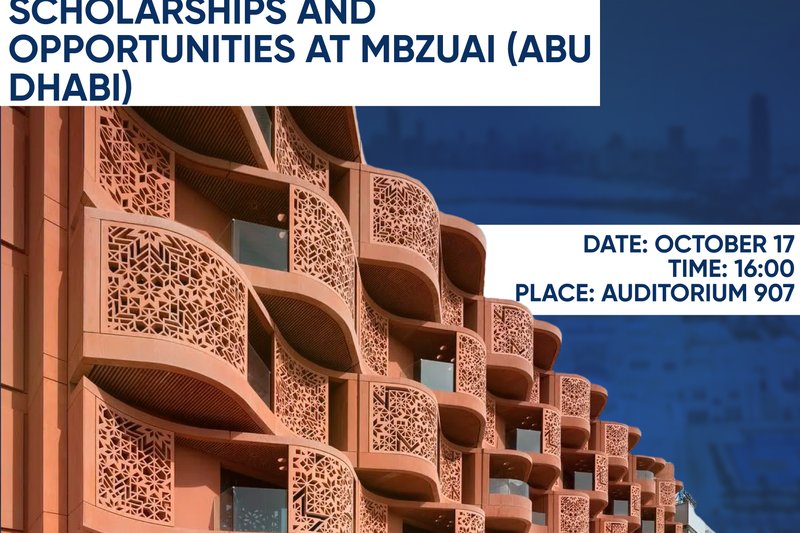 Scholarships and Opportunities at MBZUAI (Abu Dhabi)