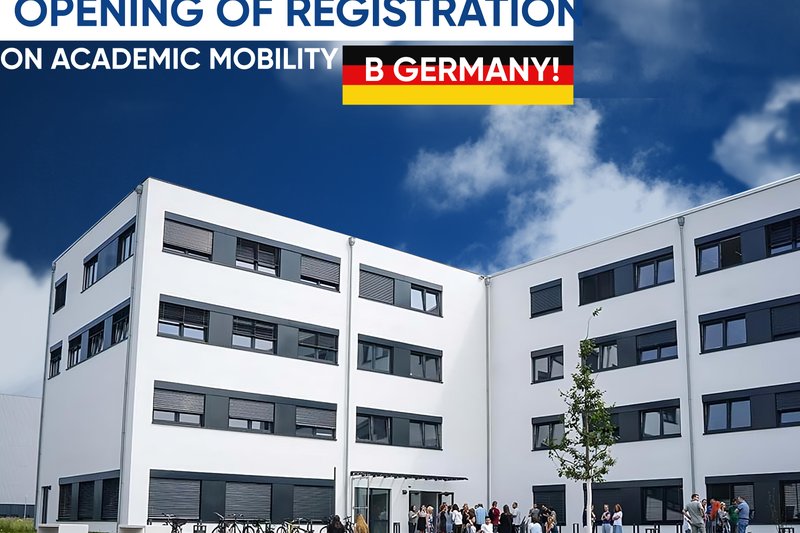Registration for academic mobility to Germany is now open!