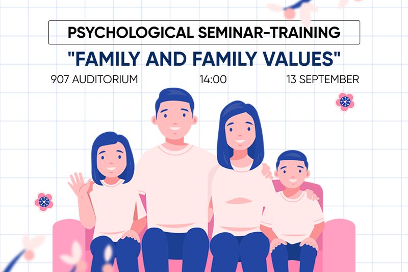 Psychological seminar-training "Family and Family Values"