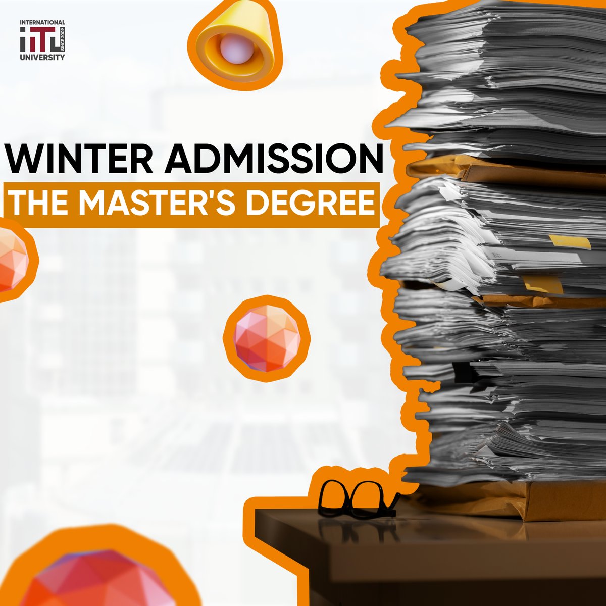 Opening of winter admission to the Master's degree