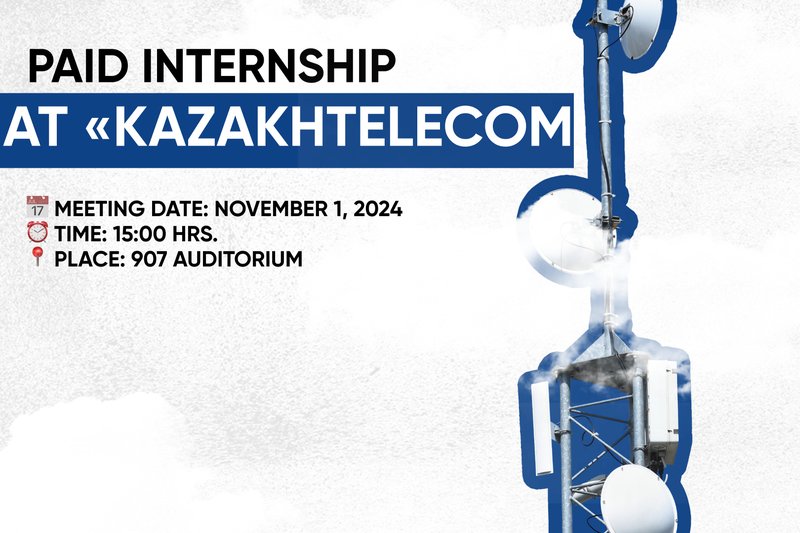 Paid internship in Kazakhtelecom