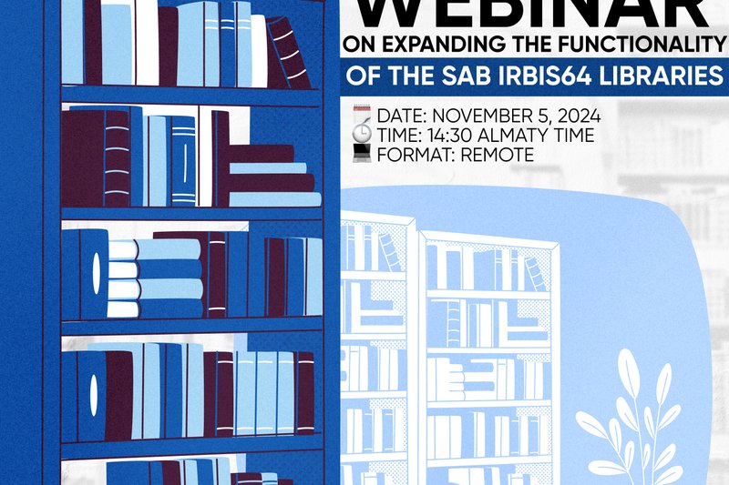 Webinar on expanding the functionality of the SAB IRBIS64 libraries
