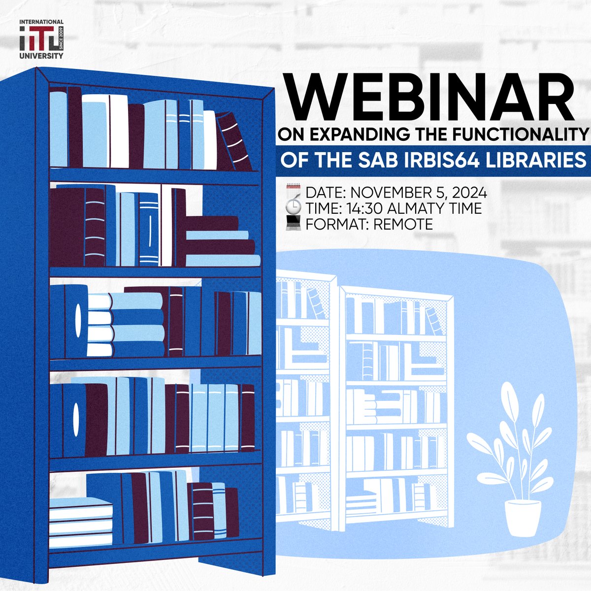Webinar on expanding the functionality of the SAB IRBIS64 libraries