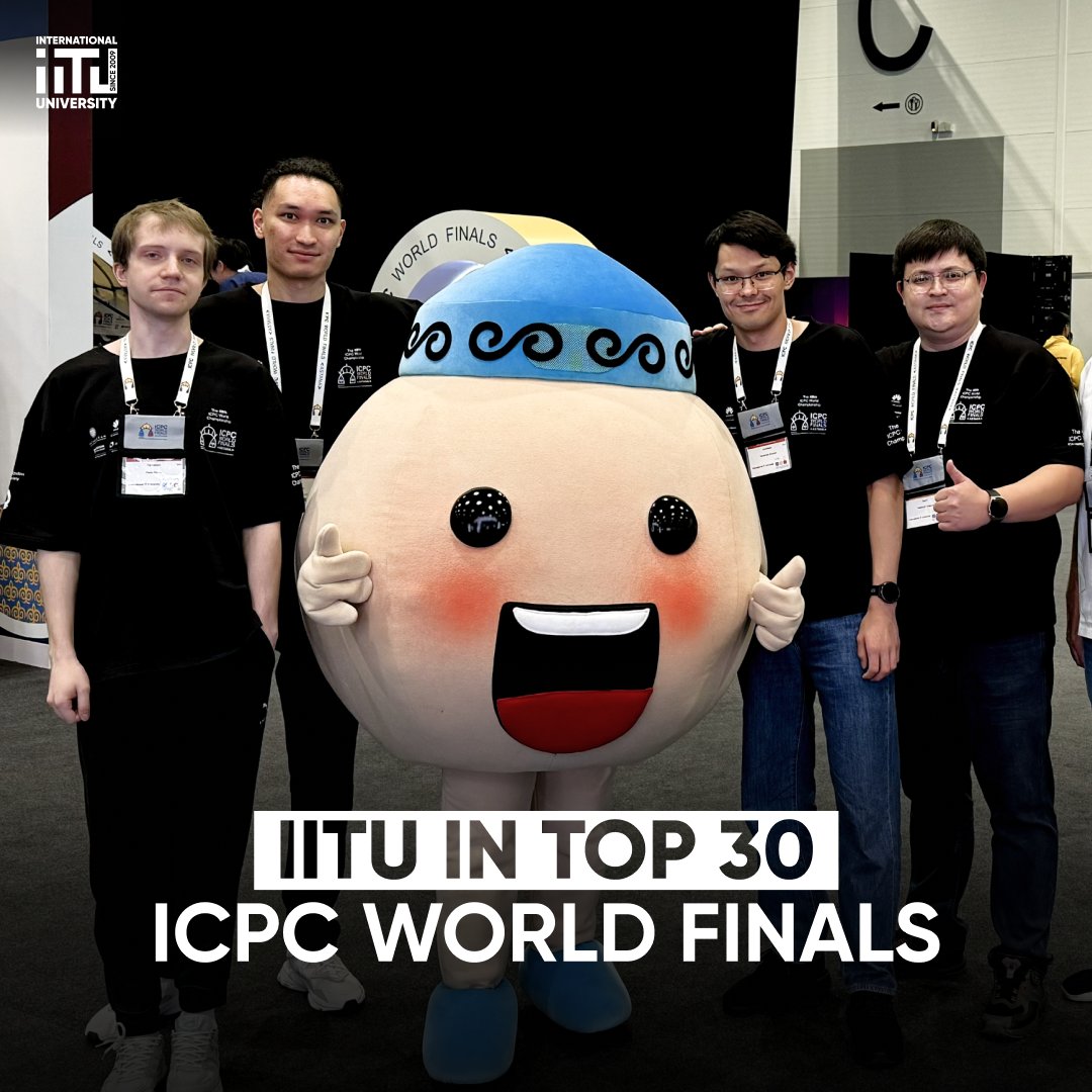 IITU IN TOP 30 ICPC WORLD FINALS