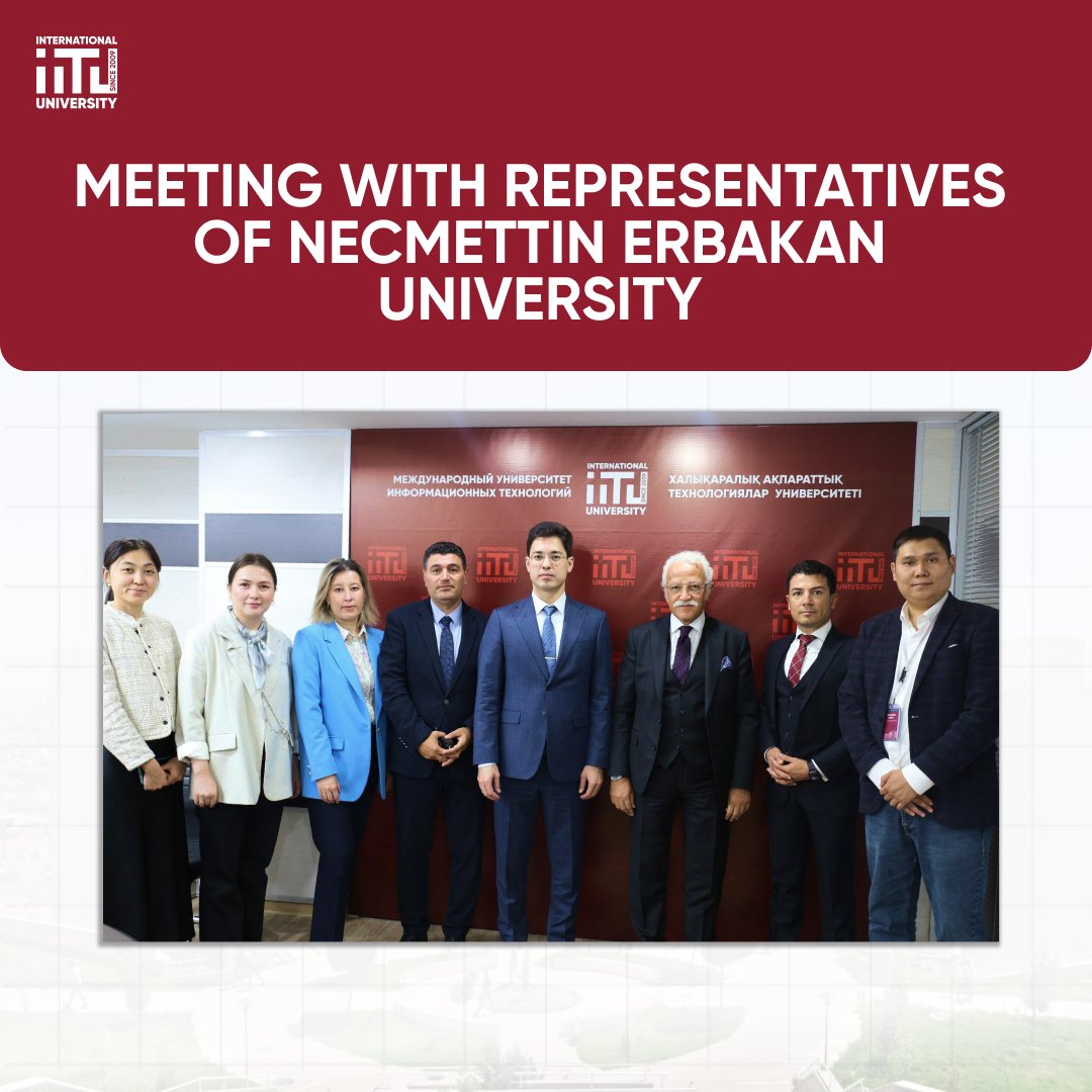 Meeting with representatives of Necmettin Erbakan University