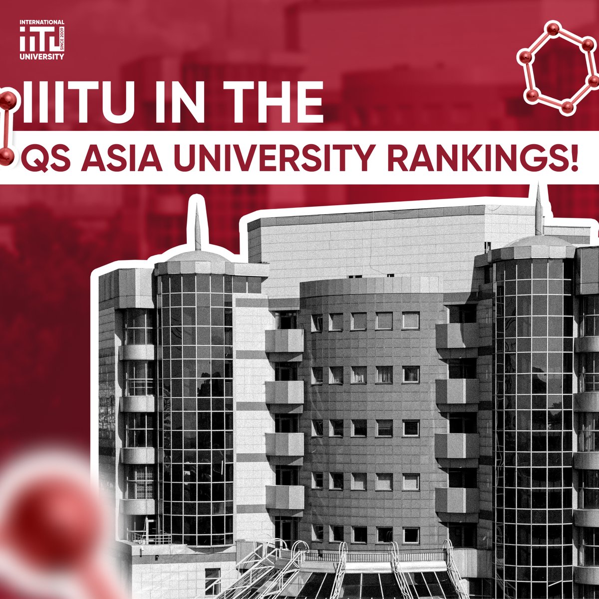 IITU in the QS Asia University Rankings!