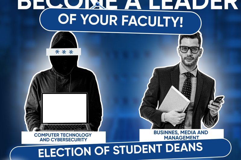 Become a leader of your faculty! Election of student deans