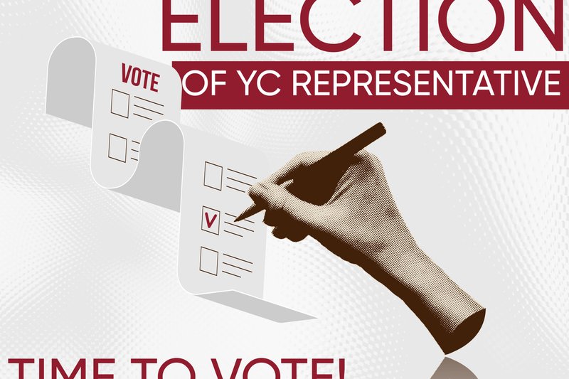 Election of YC representative - Time to vote!