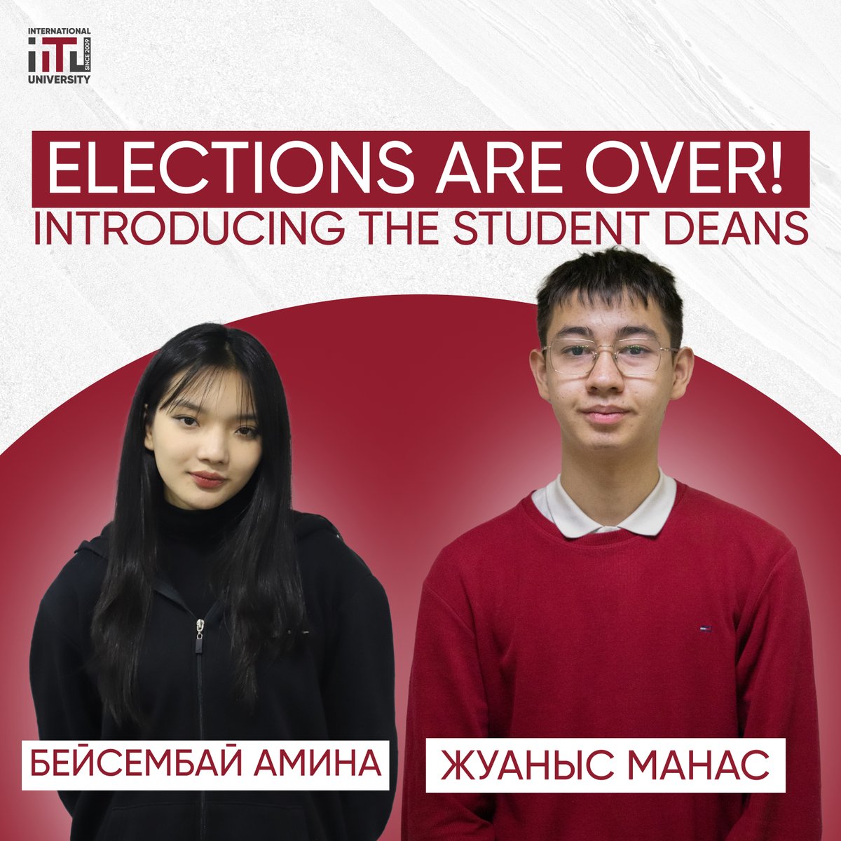 Elections are over!