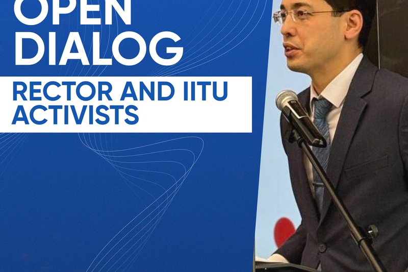 Open dialog - Rector and IITU Activists