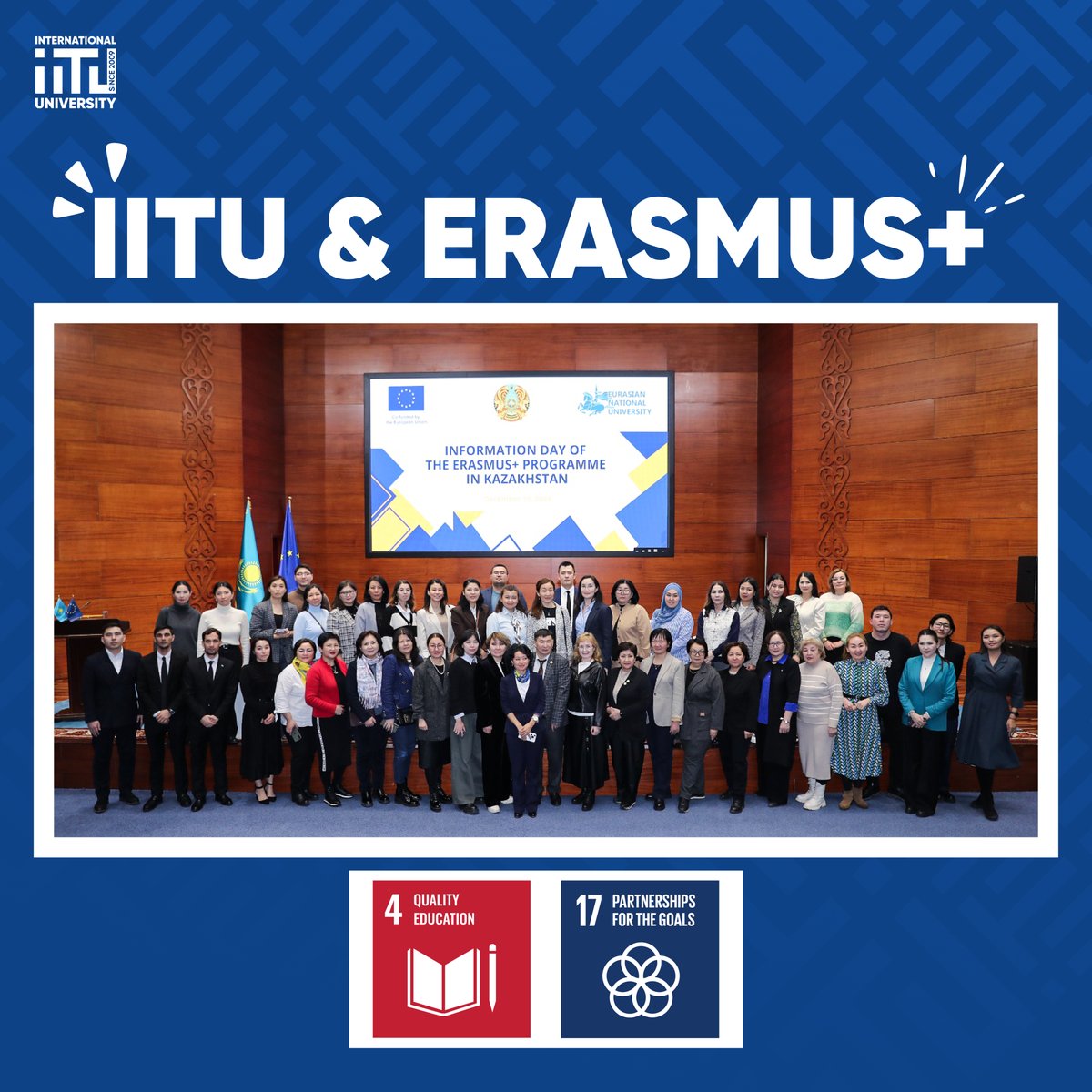 IITU and Erasmus+: Sustainable Development and New Educational Initiatives