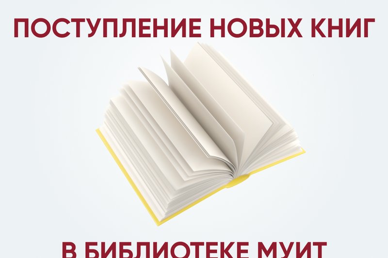 Поступление новых книг в библиотеке(ИБ)