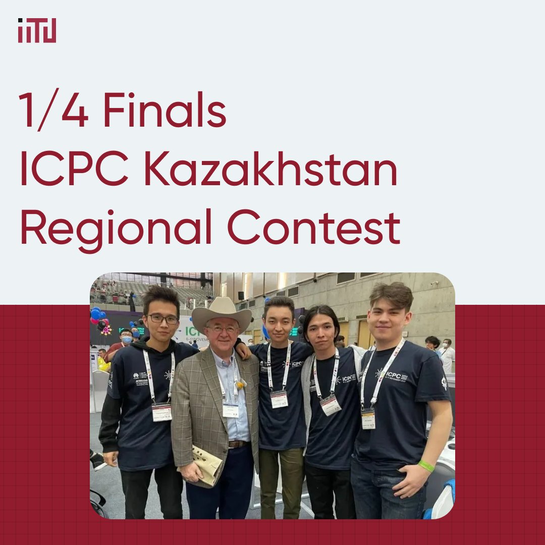 ICPC 1/4 finals at IITU!