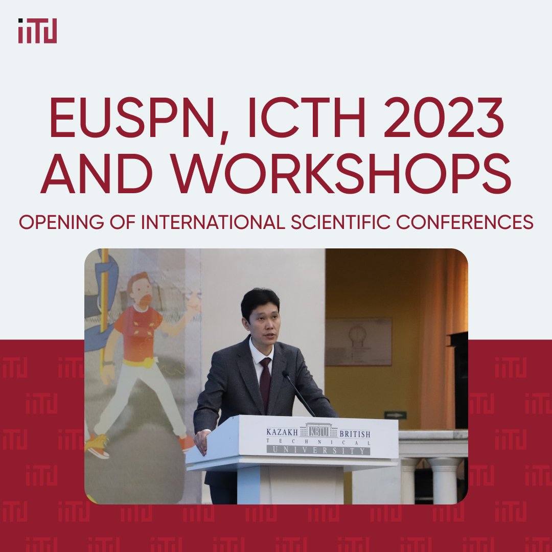 EUSPN, ICTH 2023 and Workshops Opening
