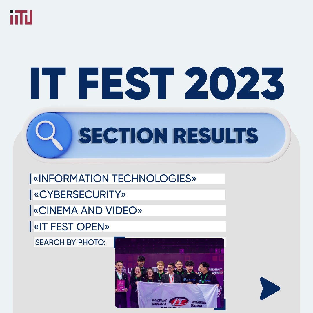 IT FEST 2023 Results