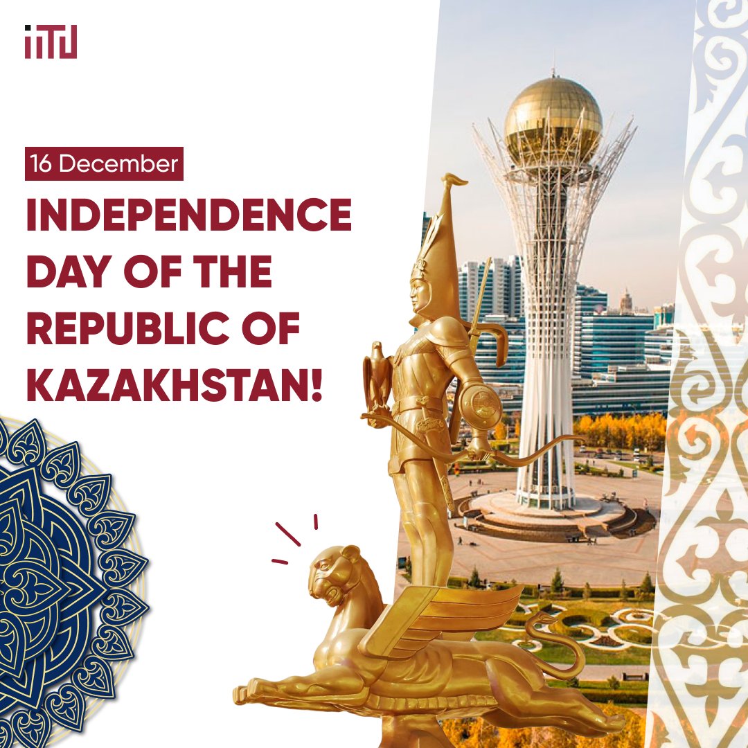 Congratulations on the Independence Day of the Republic of Kazakhstan!