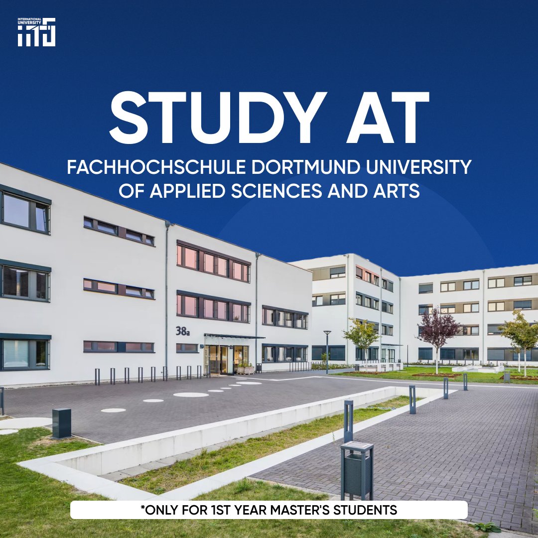 Study at Fachhochschule Dortmund University of Applied Sciences and Arts!