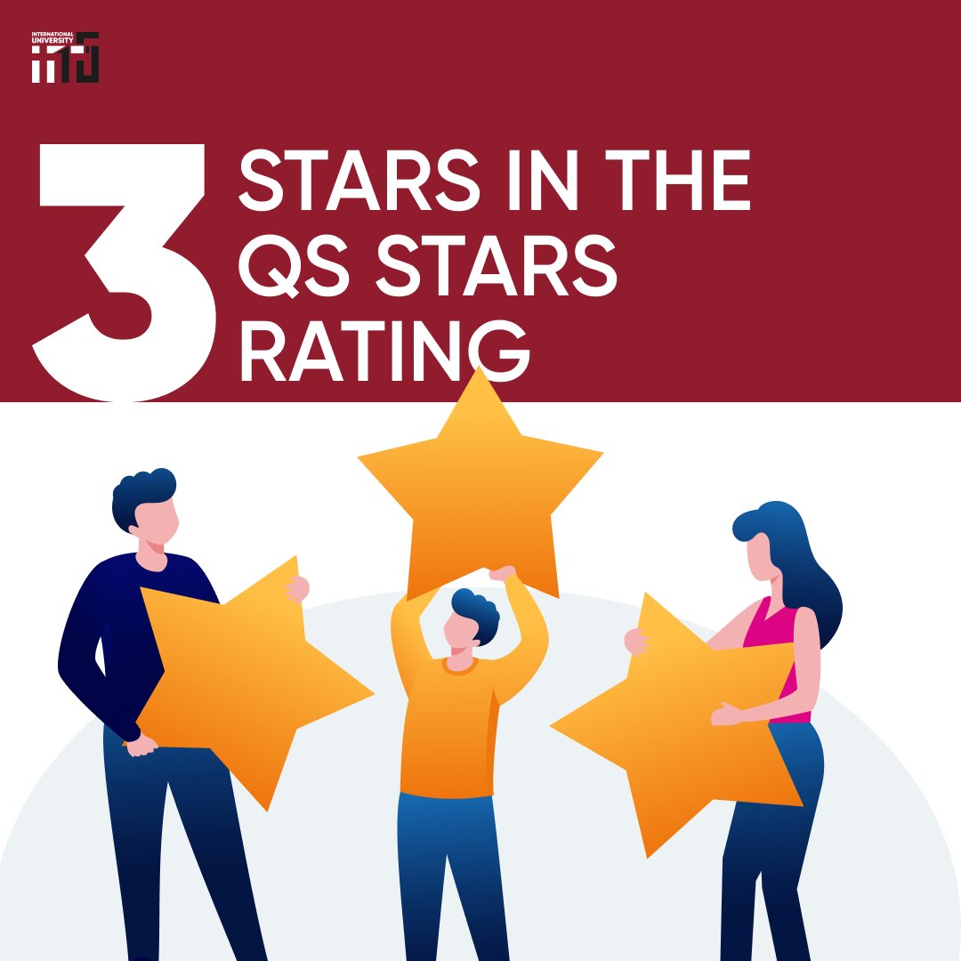 IITU has a 3 star rating with QS Stars!
