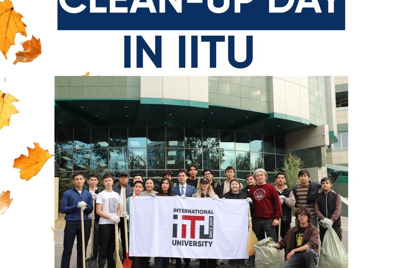 CLEAN-UP DAY AT THE IITU