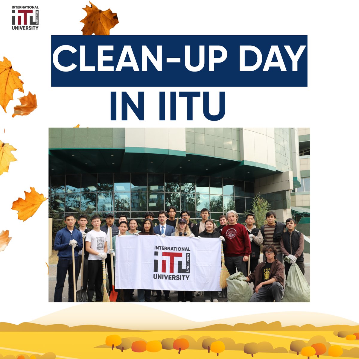 CLEAN-UP DAY AT THE IITU