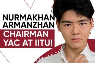 Nurmakhan Armanzhan - Chairman YAC at IITU!